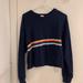 Brandy Melville Tops | Brandy Melville Rainbow Stripe Long Sleeve Shirt | Color: Blue | Size: S