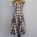 Anthropologie Dresses | Iso Anthropologie Strapless Gingham Dress | Color: Blue/White | Size: 4