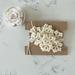 Anthropologie Accents | Anthropologie Wool Snowflake Garland | Color: Cream/Tan | Size: Os
