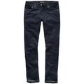 Mey & Edlich Herren Jeanshose Slim Fit Blau einfarbig