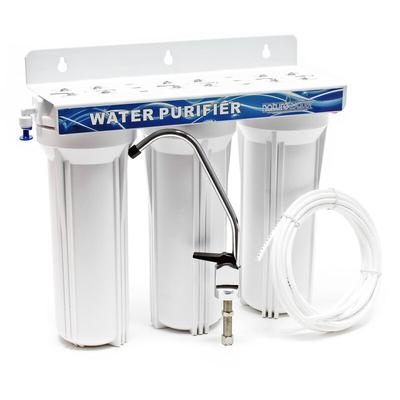 NW-PR303 3 Stufen Wasserfilter, 5 µ, Ø60 mm pp Kartusche, Filter Wandhalterung, Filterschlüssel, Image