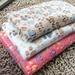 Ludlz Warm Pet Mat Cat Dog Puppy Paw Bone Printed Soft Fleece Blanket Bed Cushion