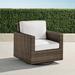 Small Palermo Swivel Lounge Chair in Bronze Finish - Leaf - Frontgate