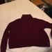 American Eagle Outfitters Sweaters | American Eagle Turtleneck Red Sweater Never Worn | Color: Purple/Red | Size: M