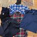 Ralph Lauren Shirts & Tops | Clothes Lot Boys Size 10/12 | Color: Black/Blue | Size: 10b