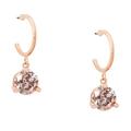 Kate Spade Jewelry | Kate Spade Rise And Shine Drop Huggie Earrings In Rose Patina | Color: Gold | Size: Os