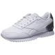 Reebok Herren Royal Glide Ripple Clip Sneaker, White/Silver Met./White, 40 EU