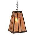 Arroyo Craftsman Asheville 12 Inch Mini Pendant - AH-12-CR-BZ