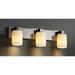 Justice Design Group Limoges Modular 27 Inch 3 Light Bath Vanity Light - POR-8923-10-PLET-NCKL