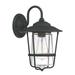 Capital Lighting Fixture Company Creekside 13 Inch Tall 1 Light Outdoor Wall Light - 9601BK