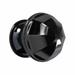 Cabinet Knob Nickel Black Brass 1'' Diameter | Renovator's Supply