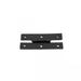 Black H Cabinet Hinges 3" Wrought Iron Kitchen Cabinet Hinge with Mounting Hardware (Set of 24) Renovators Supply