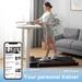 Treadmill 2.5HP Slim Walking with APP Bluetooth Remote Control LED Display