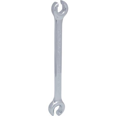 Kstools - CHROMEplus Offener Doppel-Ringschlüssel, abgewinkelt, 10x11mm Image