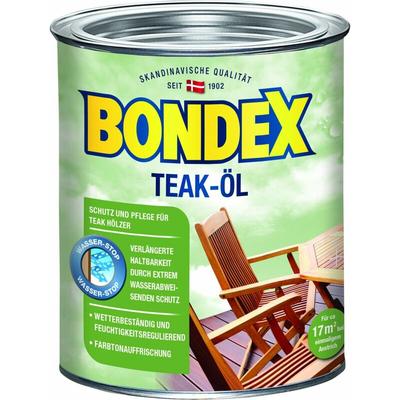Bondex Teak Öl 750 ml, farblos Teaköl Holzpflege Holzschutz
