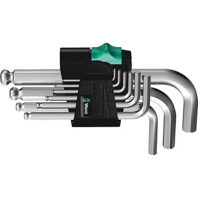 Wera - Winkelschraubendreher-Satz 950PKS/9 9-tlg, 6-kant, 1,5 - 10 mm, Kugelkopf Image