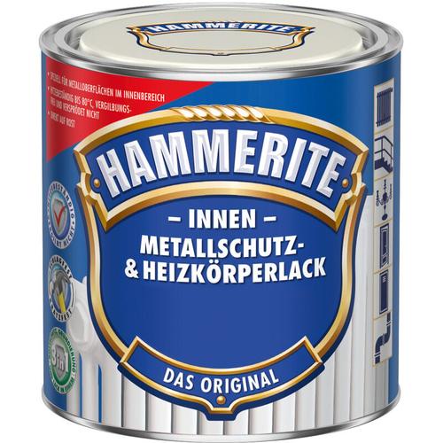 Innen Metallschutz- und Heizungslack Seidenmatt Weiss 500ml - 5117865 - Hammerite