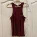 Free People Tops | Free People Intimately Tank Top - Burgundy | Color: Tan | Size: S