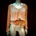 Michael Kors Tops | Michael Kors Dark Camel Peasant Top - New With Tags | Color: Gold | Size: S