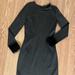 J. Crew Dresses | Like New Charcoal Gray Jcrew Ponte Dress - Xs Tall | Color: Black/Gray | Size: Xs