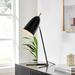 Everly Quinn Metal Desk Lamp Metal in Yellow | 24 H x 12.5 W x 9.5 D in | Wayfair 2C3611E877734D88958B7A8CD930B7A4