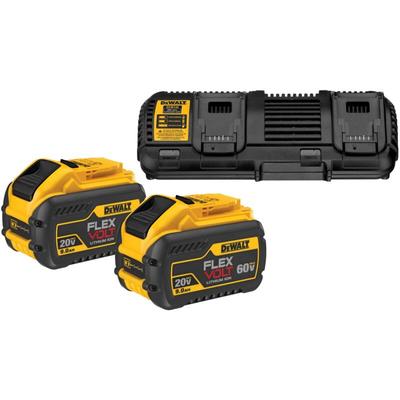 Dewalt - FlexVolt Starter-Set 2x Akku 54V /162 Wh + Lader dcb 132