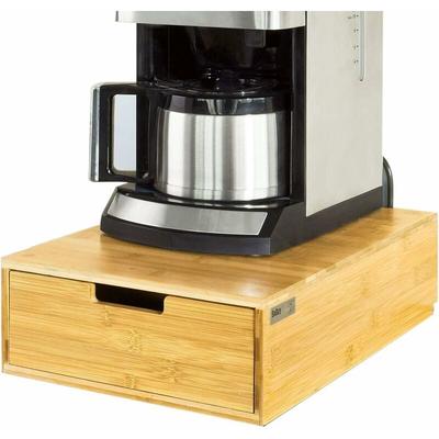 Sobuy - FRG83-N Kaffeekapsel Box Kapselspender Schreibtischorganizer Monitorständer Monitorerhöhung