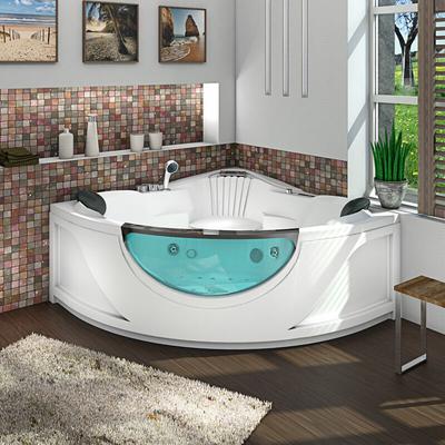 Acquavapore - Whirlpool Vollausstattung Pool Badewanne Eckwanne Wanne W25-SC 150x150cm aktive