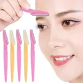 3/10 pièces rasoir à sourcils tondeuse à sourcils pour femmes rasoir de visage épilateur de