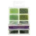 Loose Glass Beads Kit Green 45-gram