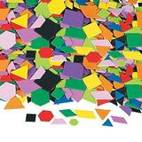 Mosaic Geometric Self-Adhesive Shapes Craft Supplies Regular Foam Shapes 1000 Pieces Assorted