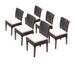 6 Barbados/Belle/Napa Armless Dining Chairs