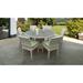 Fairmont 7 Piece Wicker Round Outdoor Patio Dining Set with Cushions