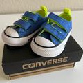 Converse Shoes | Infant Converse Chuck Taylor Shoes (Blue With Neon Sz 2) | Color: Blue/Yellow | Size: 2bb