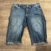 Nine West Jeans | Ladies Nine West Bermuda Jean Shorts 8 | Color: Blue/Black | Size: 8