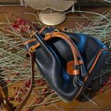 Dooney & Bourke Bags | Dooney And Bourke Gently Used Shoulder Pocket Book | Color: Black/Brown | Size: 8inch By 7inch