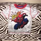 Disney Shirts & Tops | Disney Marvel Size 4 Spider-Man Tee | Color: Blue/Red | Size: 4b