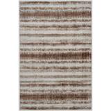 Brown/White 108 x 0.25 in Area Rug - Bokara Rug Co, Inc. Hand-Knotted High-Quality Brown Area Rug Viscose/Wool | 108 W x 0.25 D in | Wayfair