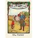Buyenlarge 'The Farmer' by H.O. Kennedy Painting Print in Blue/Red/Yellow | 36 H x 24 W x 1.5 D in | Wayfair 0-587-13572-7C2842