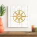 Longshore Tides Beachscape IV Compass Gold Neutral Canvas | 20 H x 20 W x 1.25 D in | Wayfair 2E2FDD12EC934B22ADDC1737CABE973D