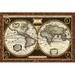 Bloomsbury Market Decorative World Map Canvas | 12 H x 18 W x 1.25 D in | Wayfair 5DAC86DFCDA84610A9BB6C80C6875C07