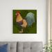 Rosalind Wheeler Yard Bird II by Grace Popp - Wrapped Canvas Graphic Art Canvas | 30 H x 30 W x 1.25 D in | Wayfair