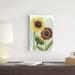 Rosalind Wheeler Sunflower Study II Canvas | 18 H x 12 W x 1.25 D in | Wayfair 41973D32516A49D599992A0342EDE98A