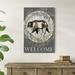 Loon Peak® Woodland Welcome III Canvas in White | 36 H x 24 W x 1.25 D in | Wayfair CC13345FC0FB4AFB84E484D5BAD1F02D