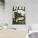 Trinx A Farming Machine - Life Is Better On The Farm - 1 Piece Rectangle Graphic Art Print On Wrapped Canvas in Green/White | Wayfair