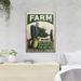Trinx A Farming Machine - You Don't Stop Farming When You Get Old - 1 Piece Rectangle Graphic Art Print On Wrapped Canvas in Green/White | Wayfair