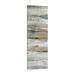 17 Stories "Spring Stream III" Gallery Wrapped Canvas By Albena Hristova Canvas in White | 36 H x 12 W x 1.5 D in | Wayfair