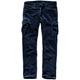 Mey & Edlich Herren Cargo-Hose Regular Fit Blau einfarbig