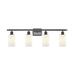 Innovations Lighting Clymer 36 Inch 4 Light Bath Vanity Light - 516-4W-SN-G802