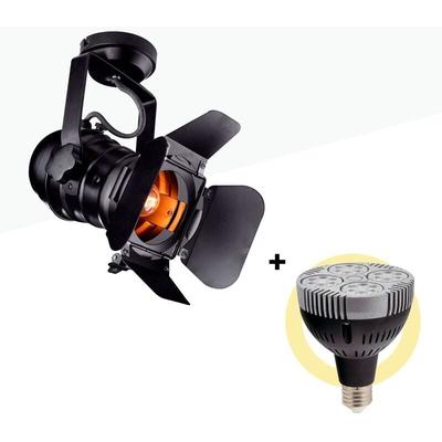 Pack Decken- oder Wandleuchte "CINEMA" mit LED PAR30 E27 Image